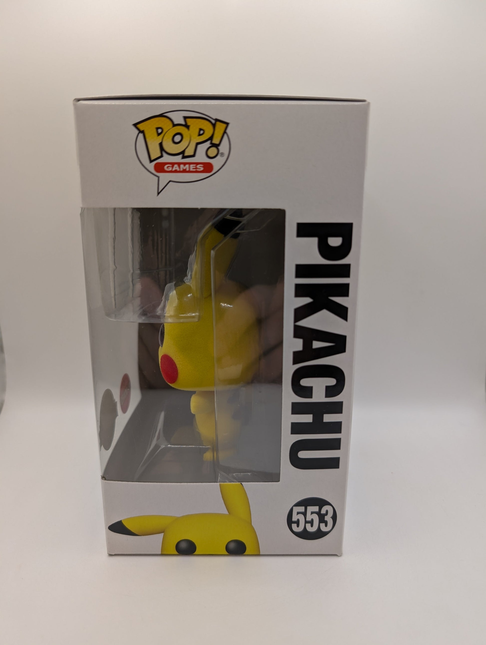 Pikachu (Flocked) #553 Pokemon Special Edition Funko Pop Vinyl FRENLY BRICKS - Open 7 Days