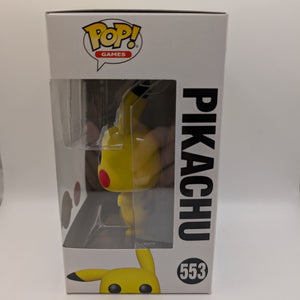 Pikachu (Flocked) #553 Pokemon Special Edition Funko Pop Vinyl FRENLY BRICKS - Open 7 Days