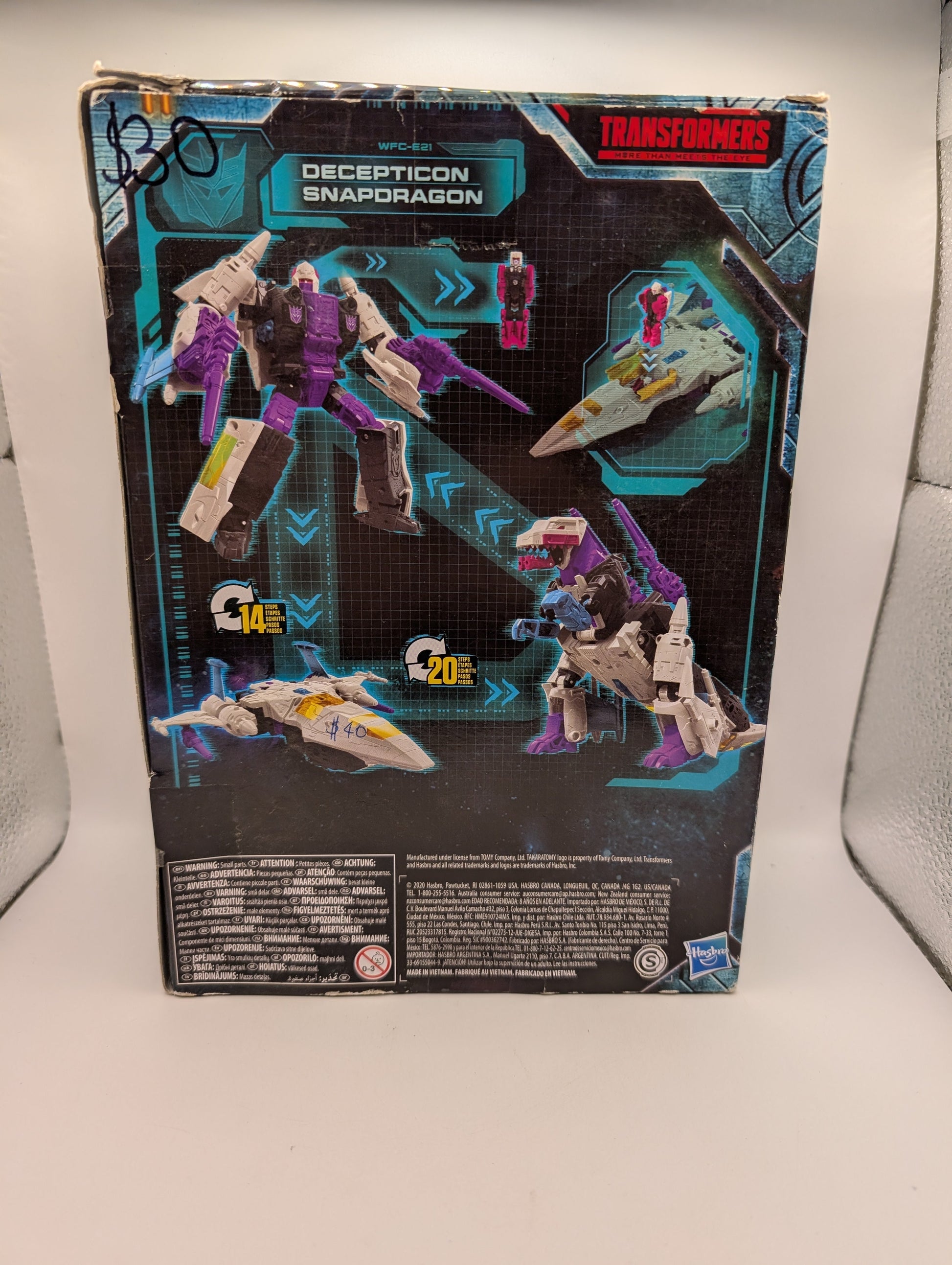 Transformers Snapdragon Earthrise WFC Voyager Class Decepticon NEW FRENLY BRICKS - Open 7 Days