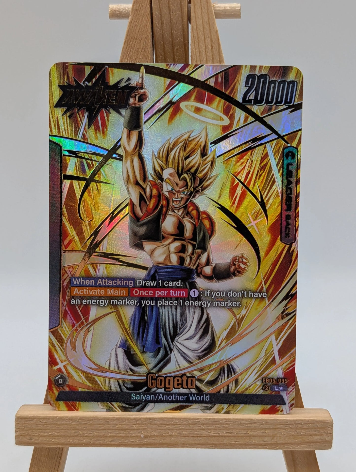 Gogeta FB05-095 Leader Alternate Art New Adventure Dragon Ball Super Card Game FRENLY BRICKS - Open 7 Days