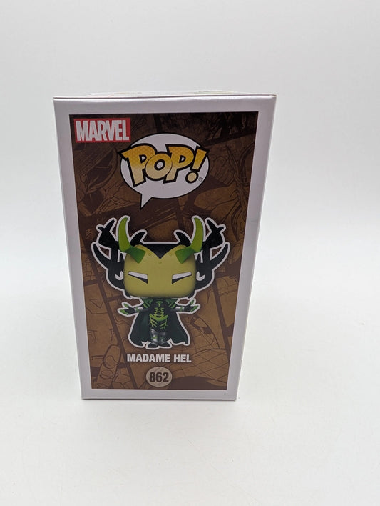 Marvel Funko Pop - Madame Hel - Infinity Warps - No. 862 FRENLY BRICKS - Open 7 Days
