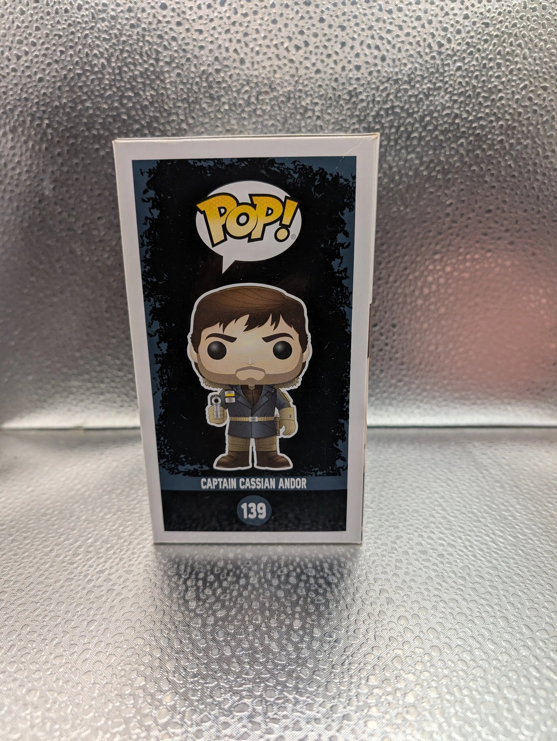 FUNKO Pop Vinyl Captain Cassian Andor Star Wars #139 FRENLY BRICKS - Open 7 Days