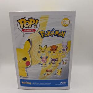 PIKACHU Pokemon Flocked 2020 NYCC Fall Funko POP! #598 FRENLY BRICKS - Open 7 Days