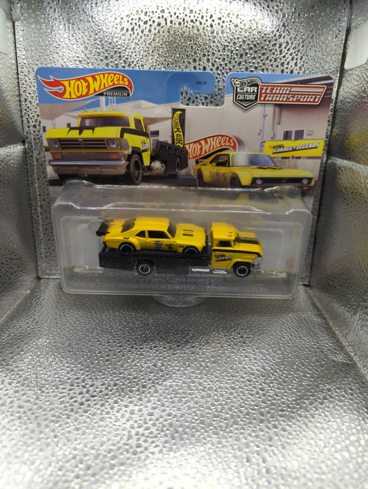 Hot Wheels Team Transport: Legends Tour Walmart - Custom 70 Chevy Nova Brand New FRENLY BRICKS - Open 7 Days