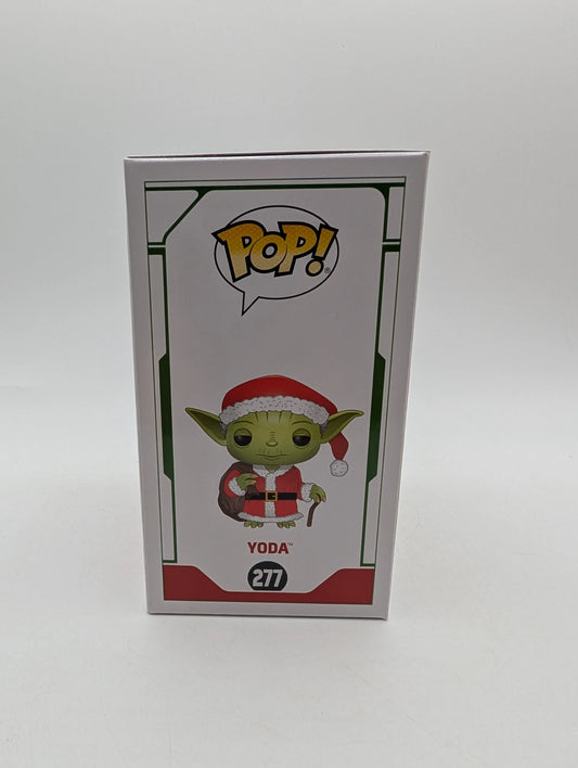 Funko Pop Yoda #277 Star Wars Christmas Holiday Vinyl Bobblehead FRENLY BRICKS - Open 7 Days