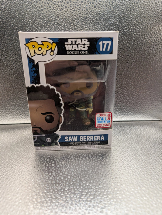 FUNKO Pop Vinyl Saw Gerrera #177 FRENLY BRICKS - Open 7 Days