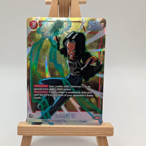 Dragon Ball Super: Fusion World Blazing Aura Android 17 Alt Art FB02-015 SR NM FRENLY BRICKS - Open 7 Days