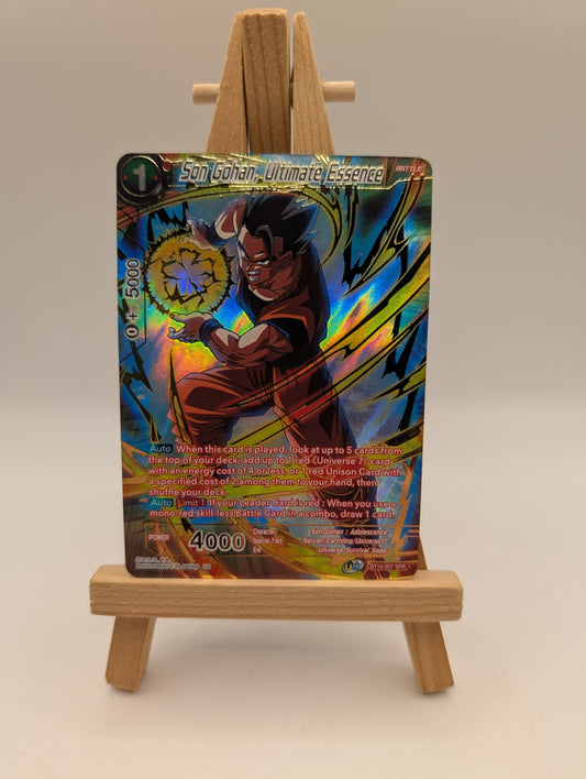 Dragon Ball Super Card Game Son Gohan, Ultimate Essence BT14-007  Super Rare FRENLY BRICKS - Open 7 Days