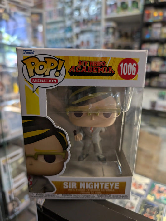 Sir Nighteye 1006 Funko Pop Vinyl - My Hero Academia FRENLY BRICKS - Open 7 Days