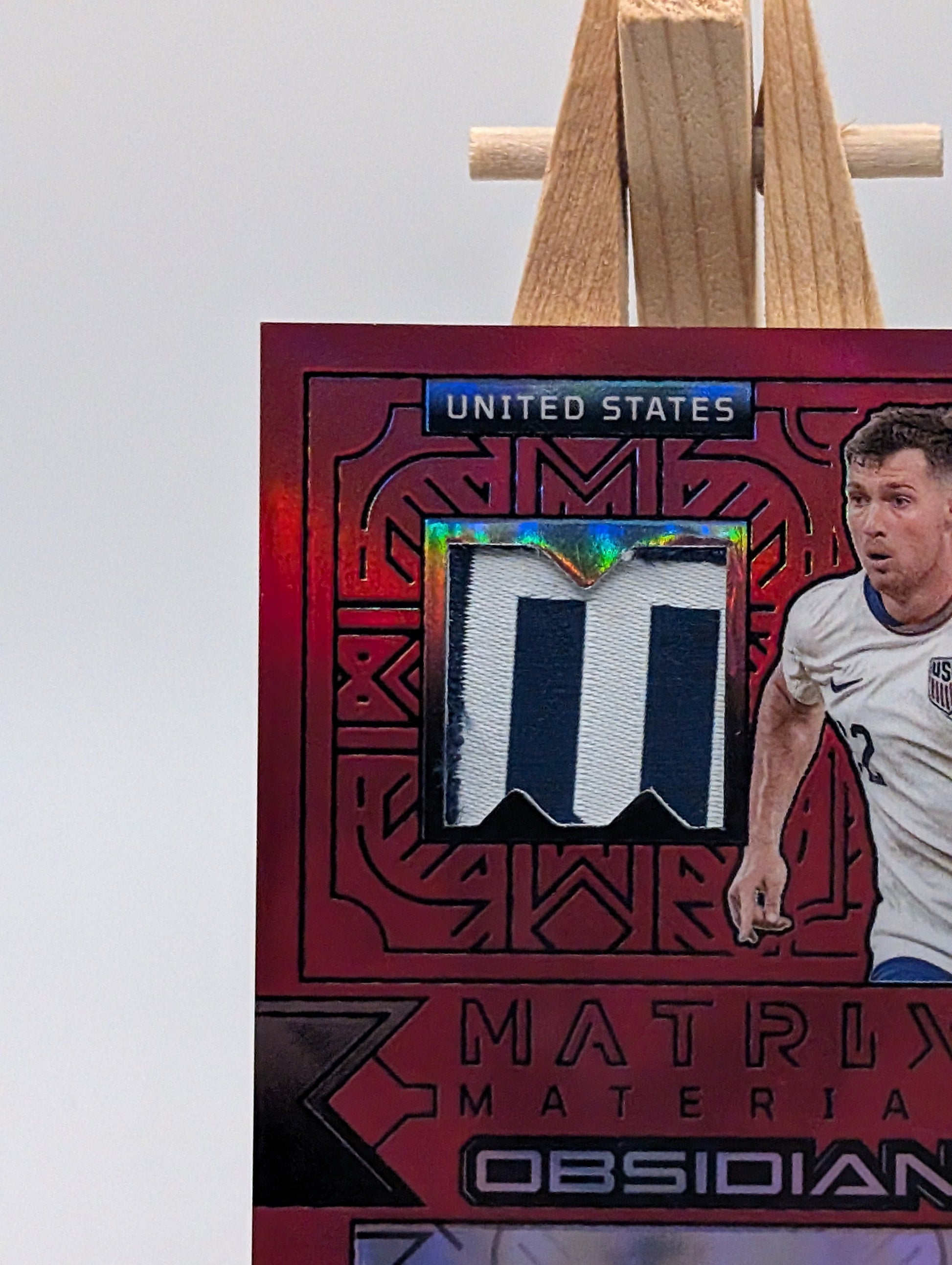 2024-25 Panini Obsidian Soccer JOE SCALLY 1/1 One of One Auto Patch USA US FRENLY BRICKS - Open 7 Days