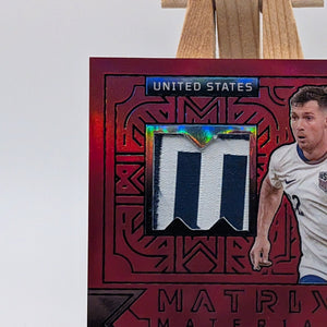 2024-25 Panini Obsidian Soccer JOE SCALLY 1/1 One of One Auto Patch USA US FRENLY BRICKS - Open 7 Days