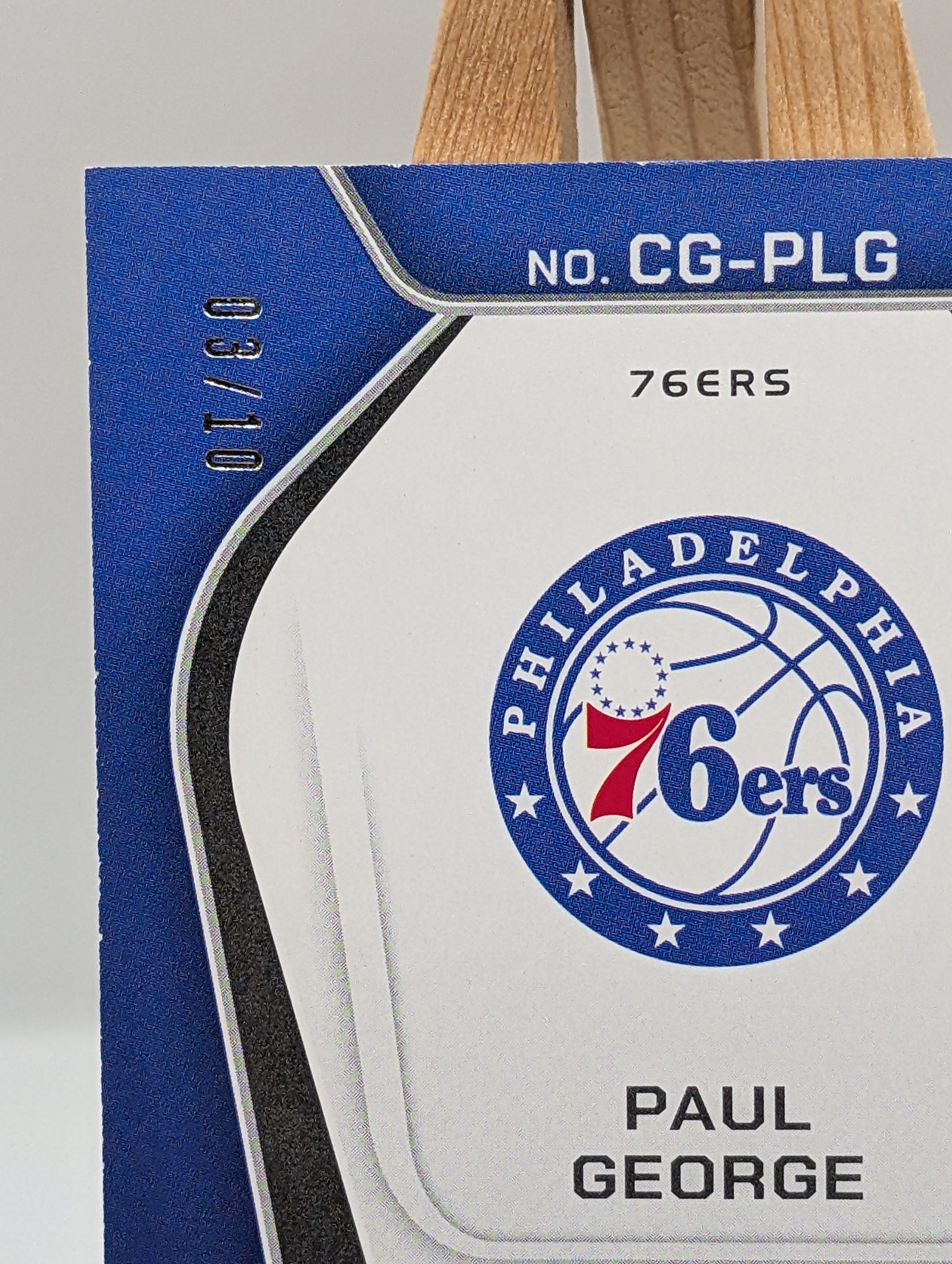 2024-25 Totally Certified Paul George Gamers Patch GOLD /10 FRENLY BRICKS - Open 7 Days image 8