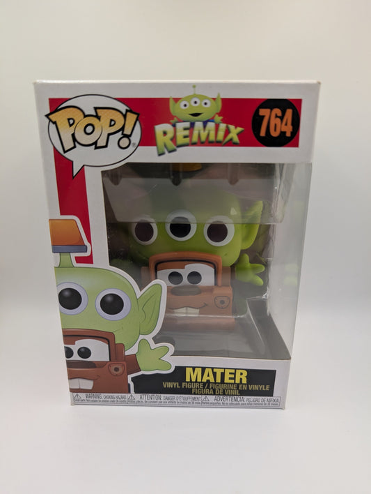 Pop! Remix # 764 - Mater - Disney  - Cars - Pixar - Tow Mater FRENLY BRICKS - Open 7 Days