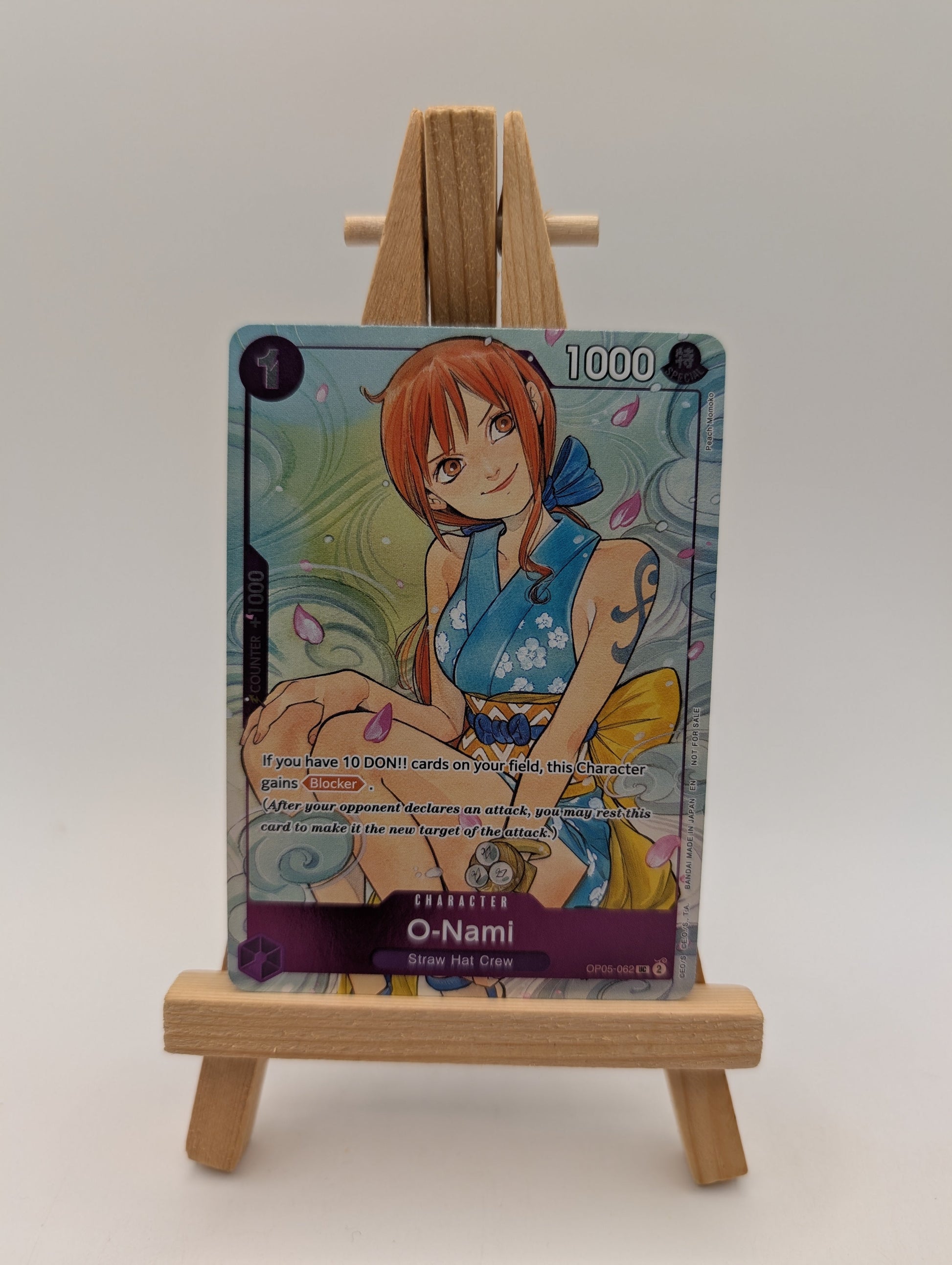 One Piece TCG: OP05-062 O-Nami (Illustration Box Vol.1 Promo) FRENLY BRICKS - Open 7 Days