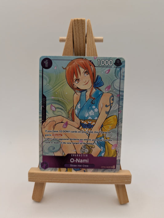 One Piece TCG: OP05-062 O-Nami (Illustration Box Vol.1 Promo) FRENLY BRICKS - Open 7 Days