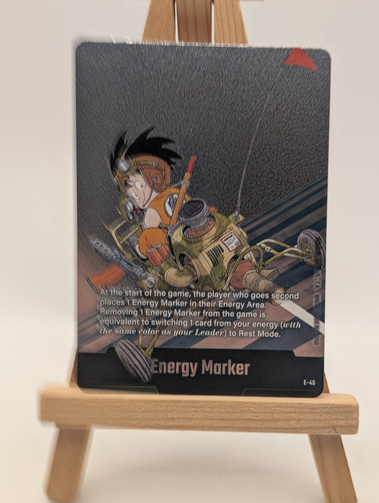 Son Goku E-45 Silver Energy Marker Manga Fusion World Dragon Ball Super Card FRENLY BRICKS - Open 7 Days