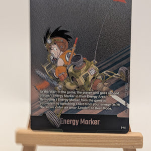 Son Goku E-45 Silver Energy Marker Manga Fusion World Dragon Ball Super Card FRENLY BRICKS - Open 7 Days