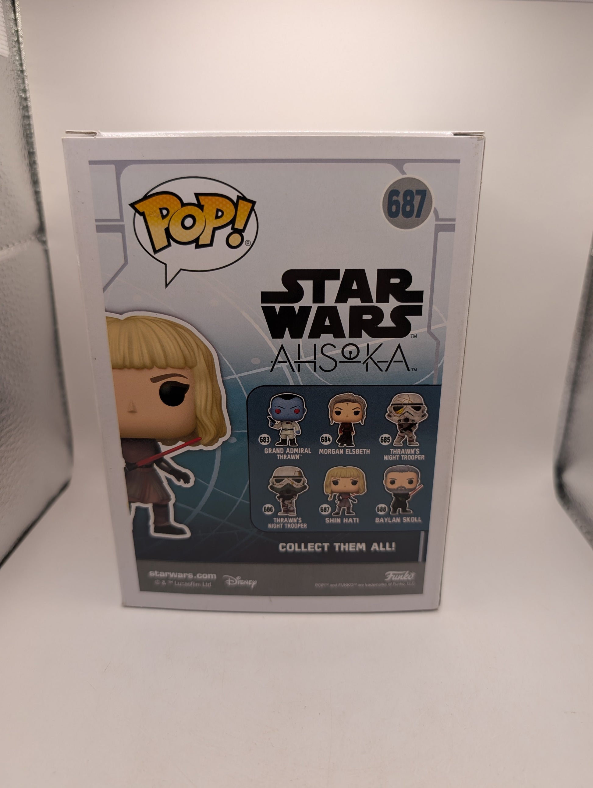 Star Wars: Ahsoka - Shin Hati Pop! Vinyl Figure #687 FRENLY BRICKS - Open 7 Days