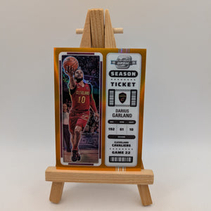 Darius Garland 2022-23 Panini Contenders Optic Season Ticket Orange Prizm #4 /49 FRENLY BRICKS - Open 7 Days
