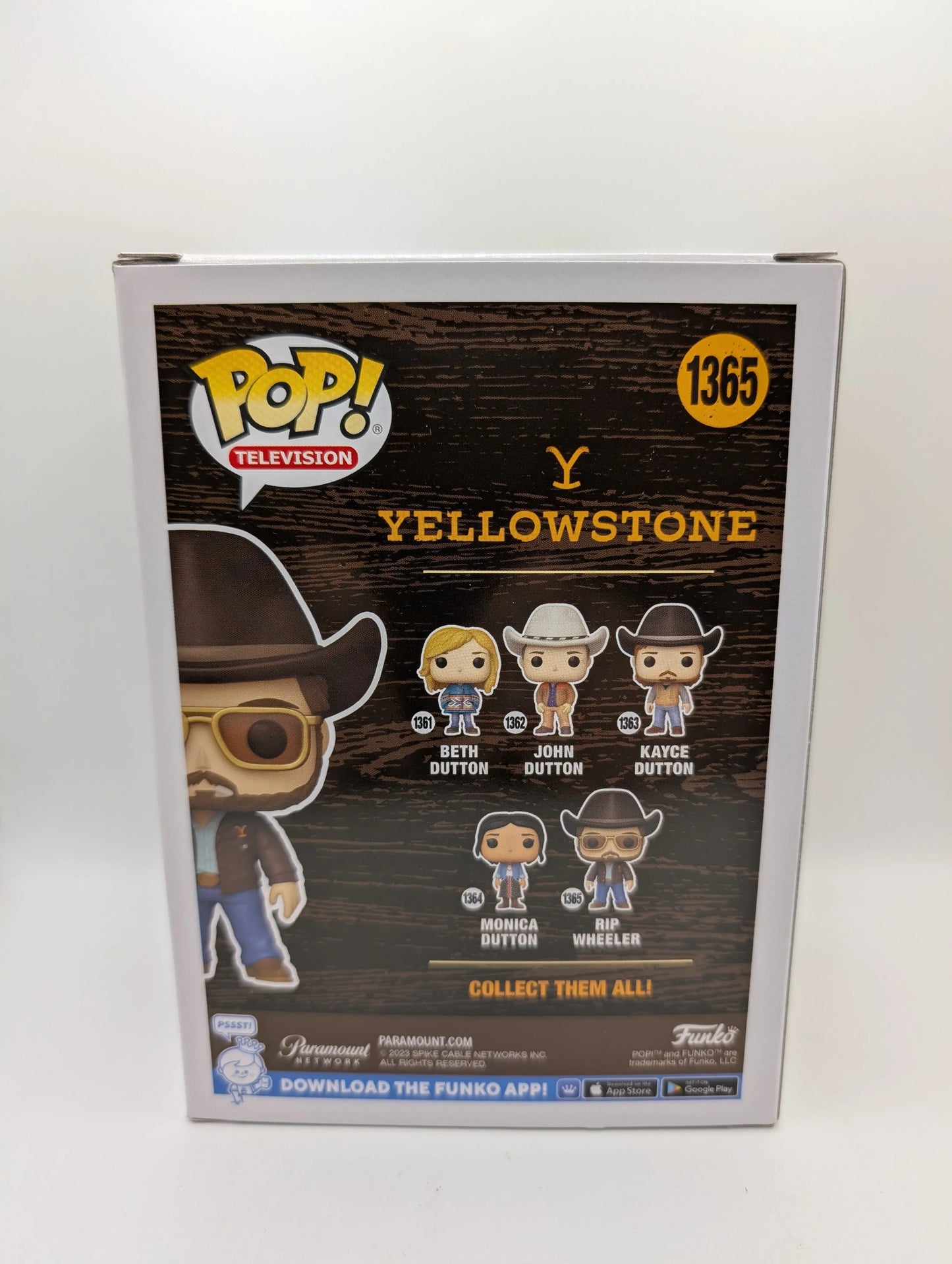 Funko Pop Television Yellowstone RIP WHEELER 1365 Figure, 2023 FRENLY BRICKS - Open 7 Days