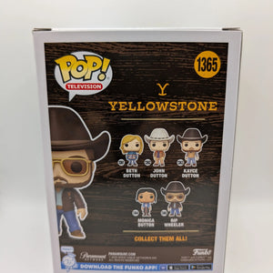 Funko Pop Television Yellowstone RIP WHEELER 1365 Figure, 2023 FRENLY BRICKS - Open 7 Days