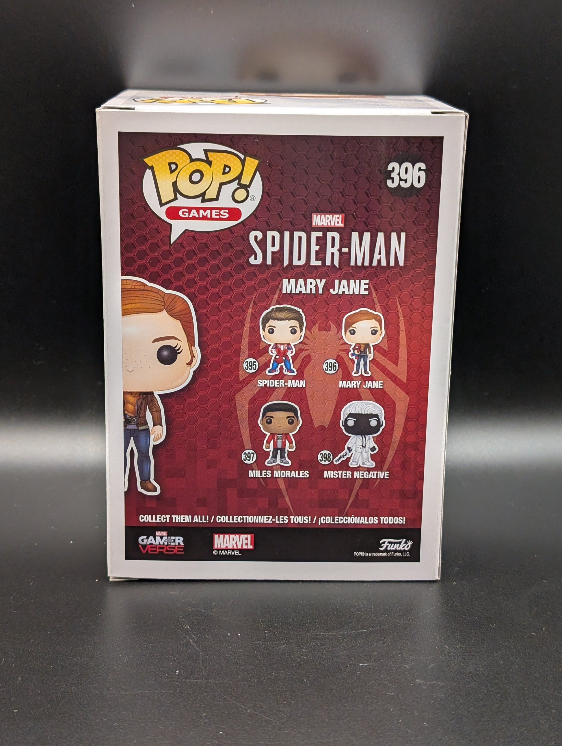 Funko POP! Games Spider-Man #396 Mary Jane Game-verse Vinyl Collectable FRENLY BRICKS - Open 7 Days