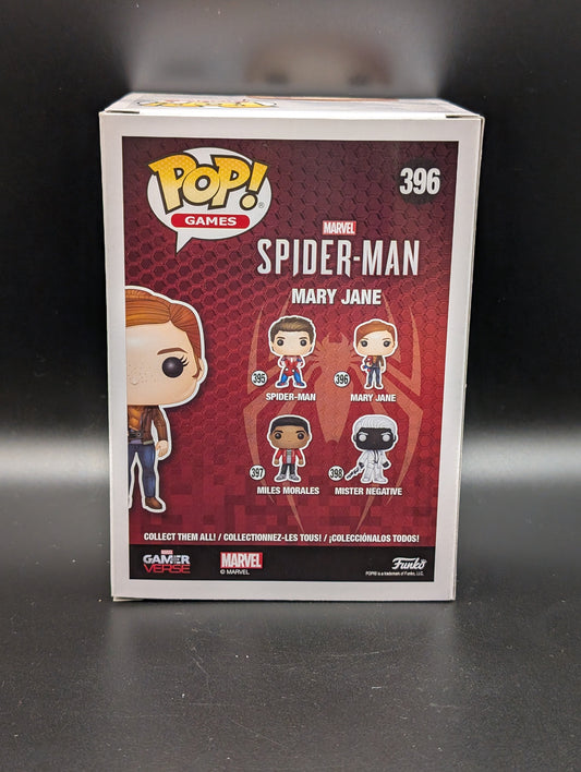 Funko POP! Games Spider-Man #396 Mary Jane Game-verse Vinyl Collectable FRENLY BRICKS - Open 7 Days