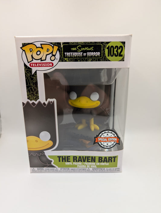 Funko POP The Simpsons Treehouse Of Horror The Raven Bart #1032 Vinyl Figure FRENLY BRICKS - Open 7 Days