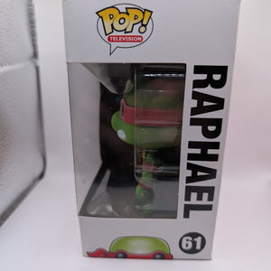 Television Funko Pop Vinyl - Raphael - TMNT - No. 61 FRENLY BRICKS - Open 7 Days