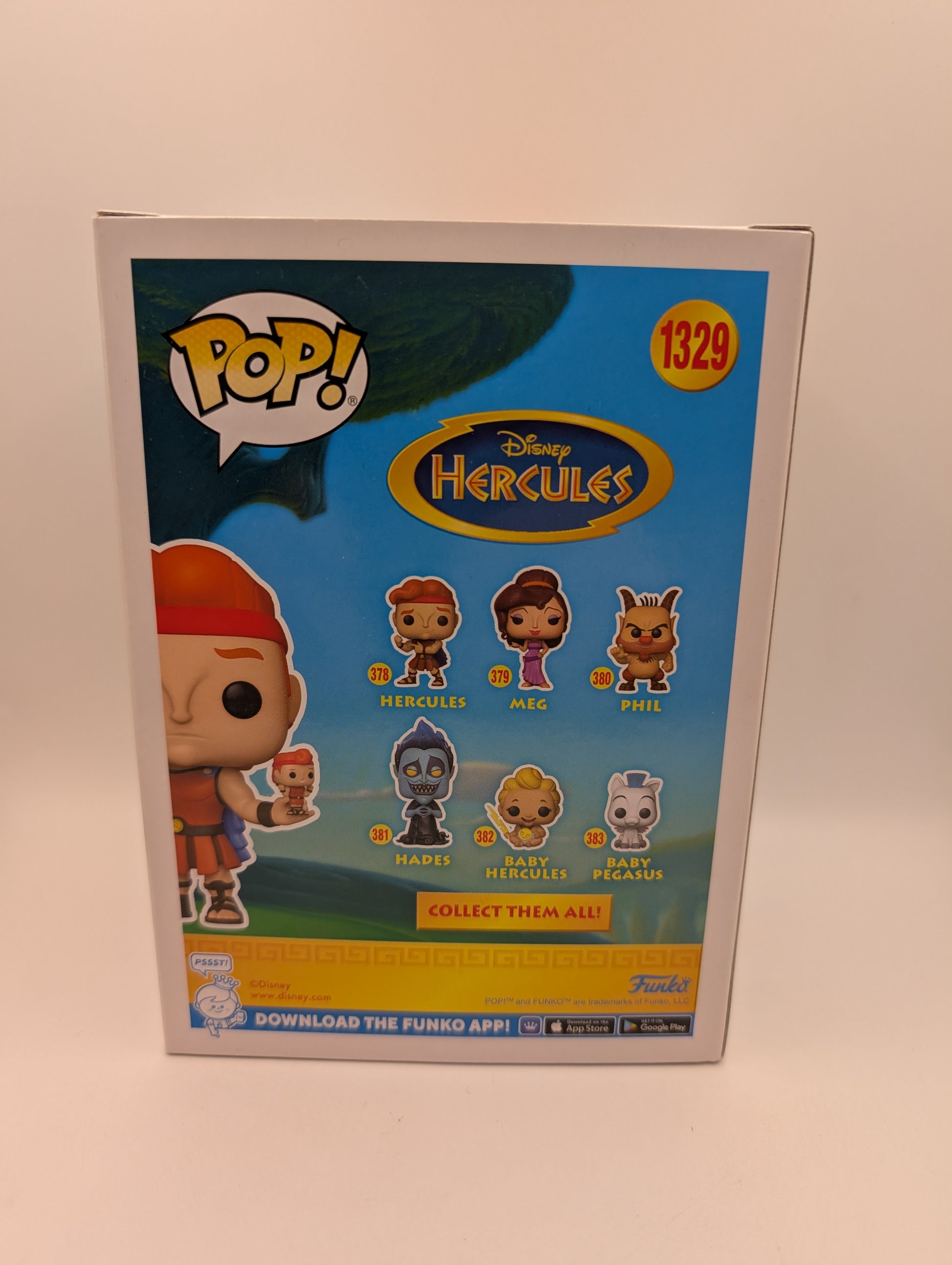 Funko Pop! Vinyl #1329 Disney Hercules with Action Figure WONDERCON 2023