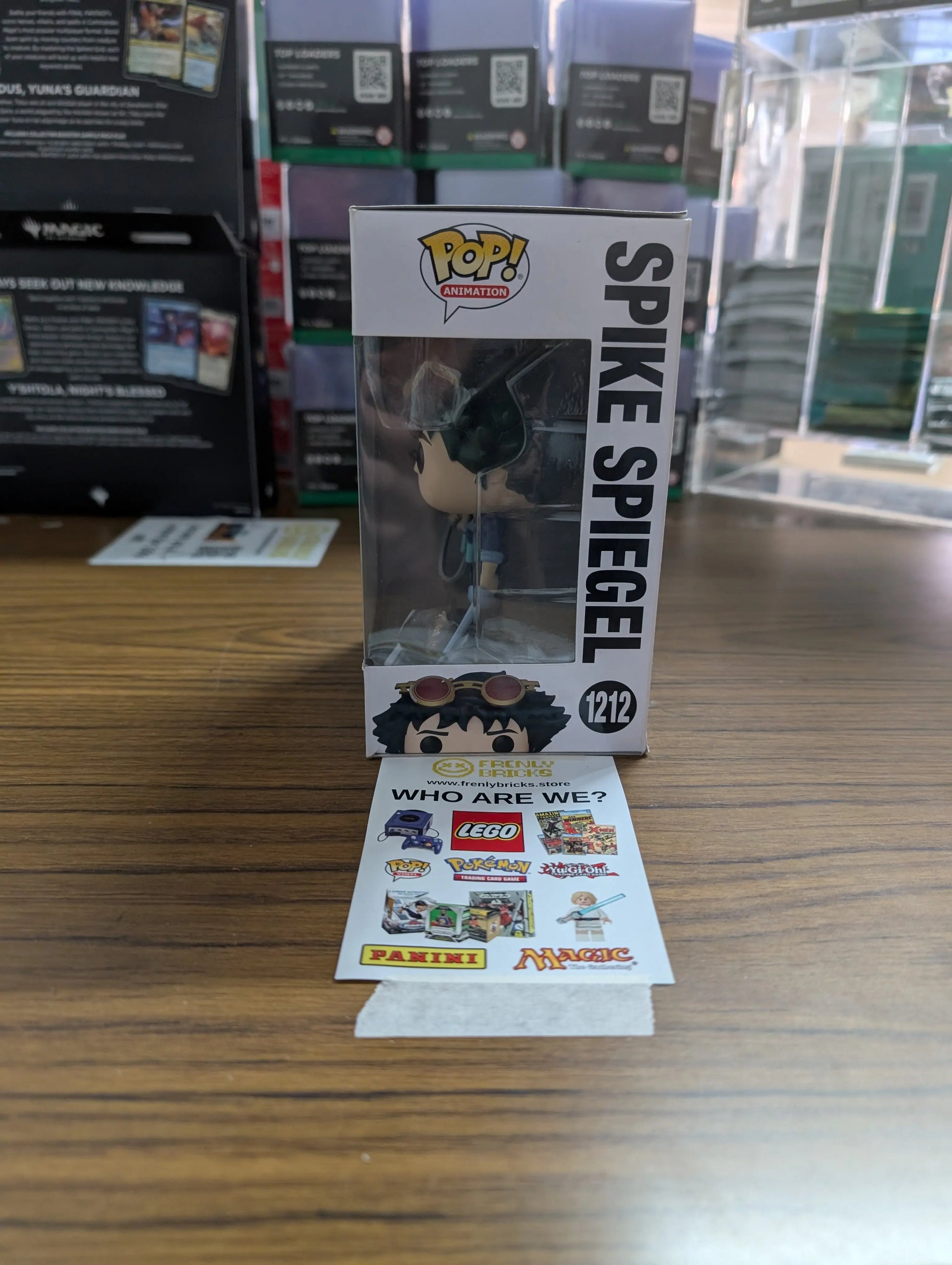 FUNKO Pop Vinyl Spike Spiegel #1212 FRENLY BRICKS - Open 7 Days