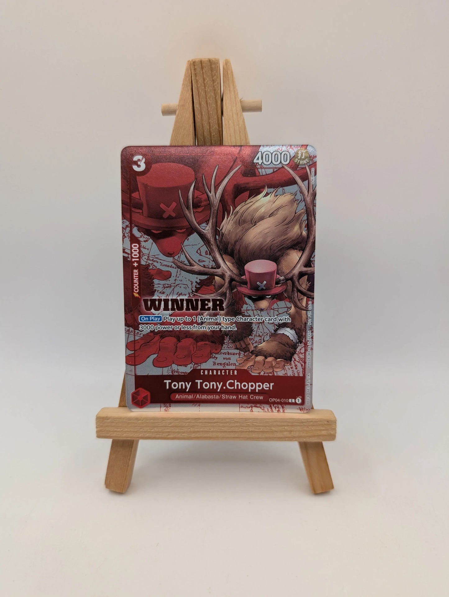 One Piece Tony Tony Chopper OP04-010 Winner Pack 2024 Promotion Card⚓📈 FRENLY BRICKS - Open 7 Days