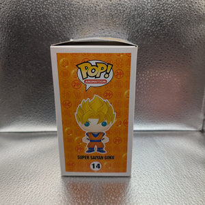 FUNKO Pop Vinyl Super Saiyan Goku #14 FRENLY BRICKS - Open 7 Days