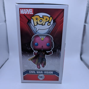 Civil War: Vision #1143 | Funko Special Edition | Funko Pop FRENLY BRICKS - Open 7 Days
