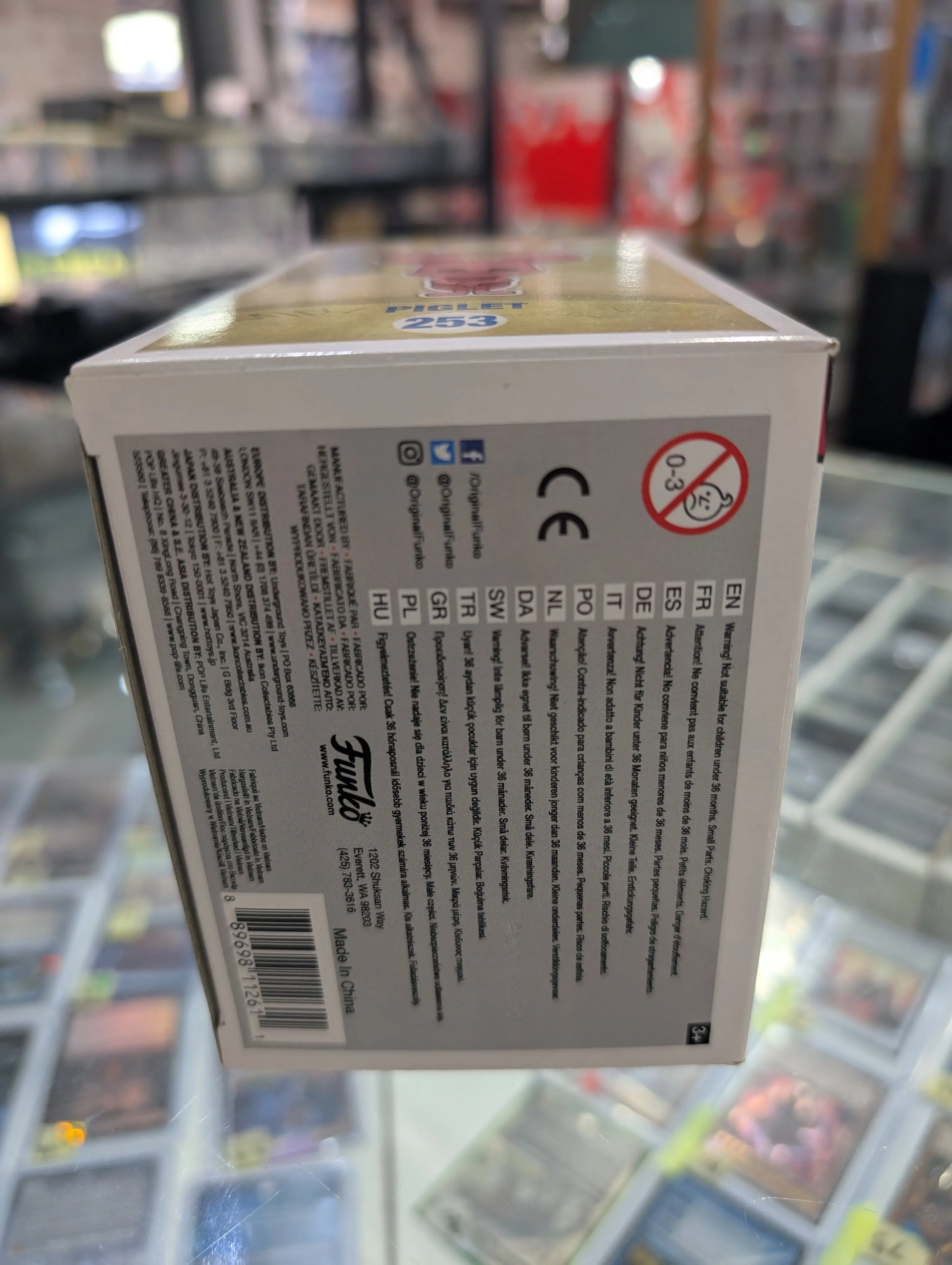 Funko Pop! Vinyl: Disney - Piglet #253 FRENLY BRICKS - Open 7 Days