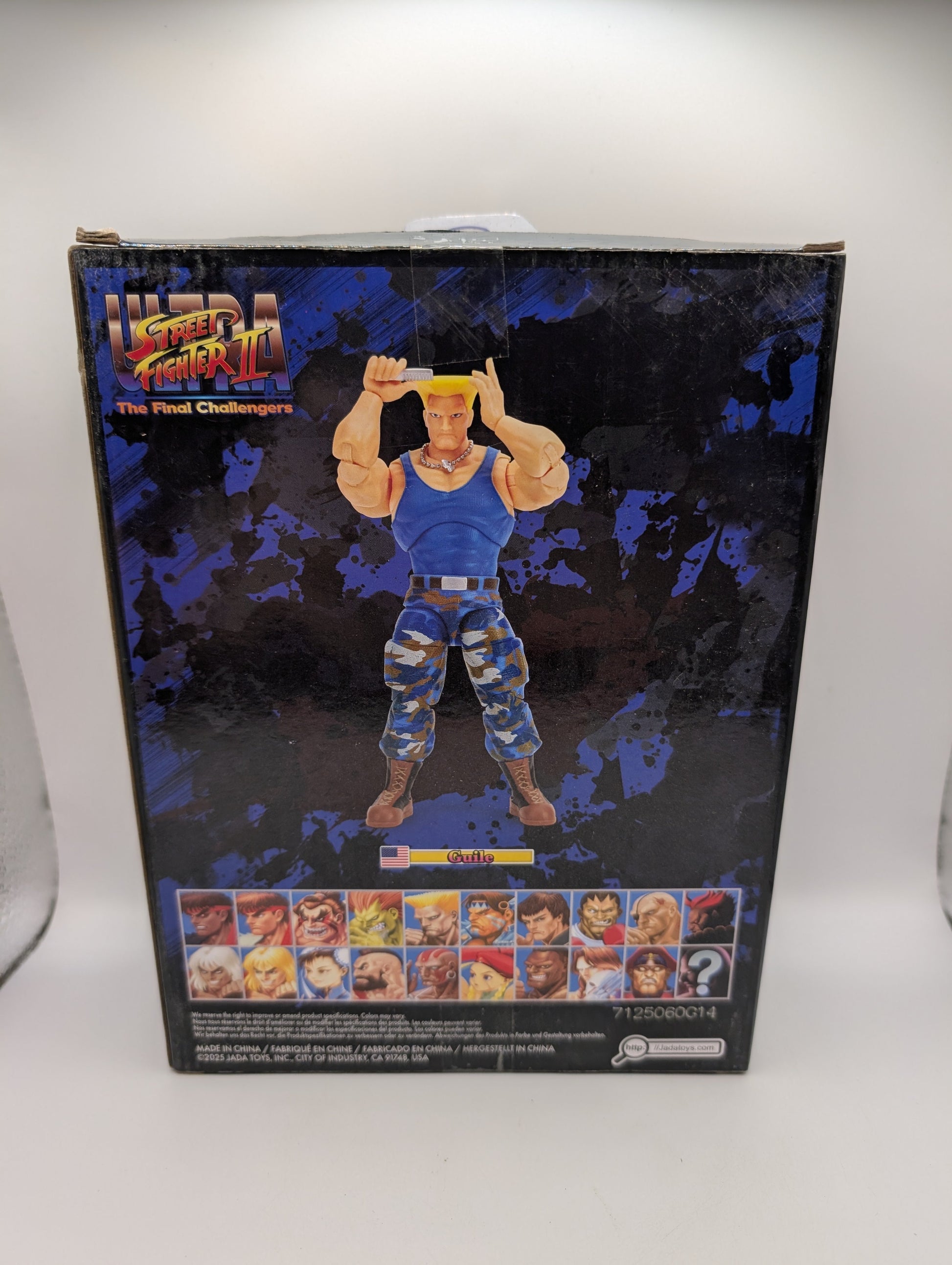 2024 Jada Toys Ultra Street Fighter II The Final Challengers - GUILE Figure FRENLY BRICKS - Open 7 Days