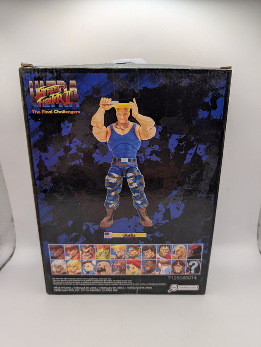 2024 Jada Toys Ultra Street Fighter II The Final Challengers - GUILE Figure FRENLY BRICKS - Open 7 Days