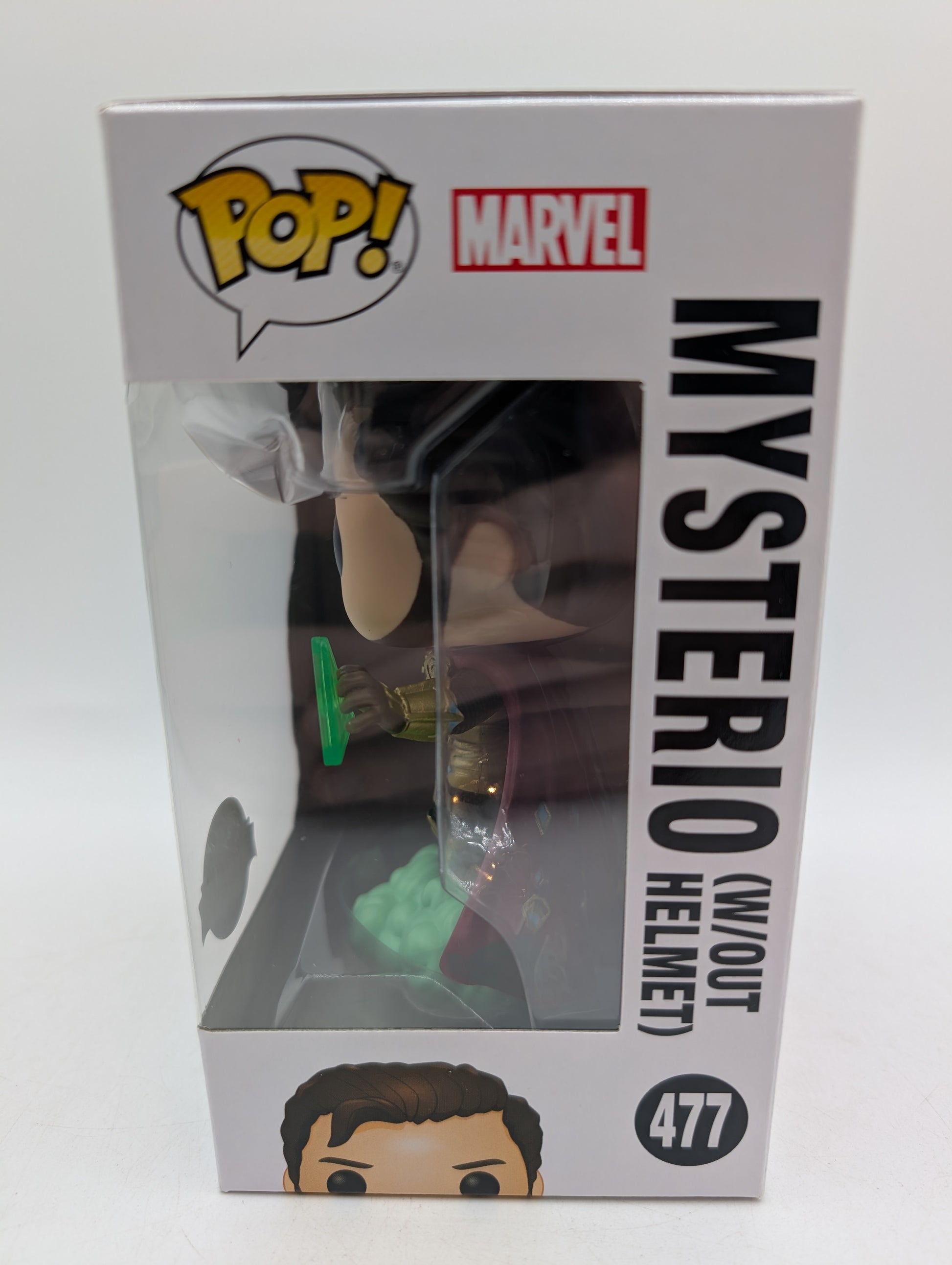 Funko POP! Spider-Man Far From Home Mysterio (Without Helmet) #477 image 3