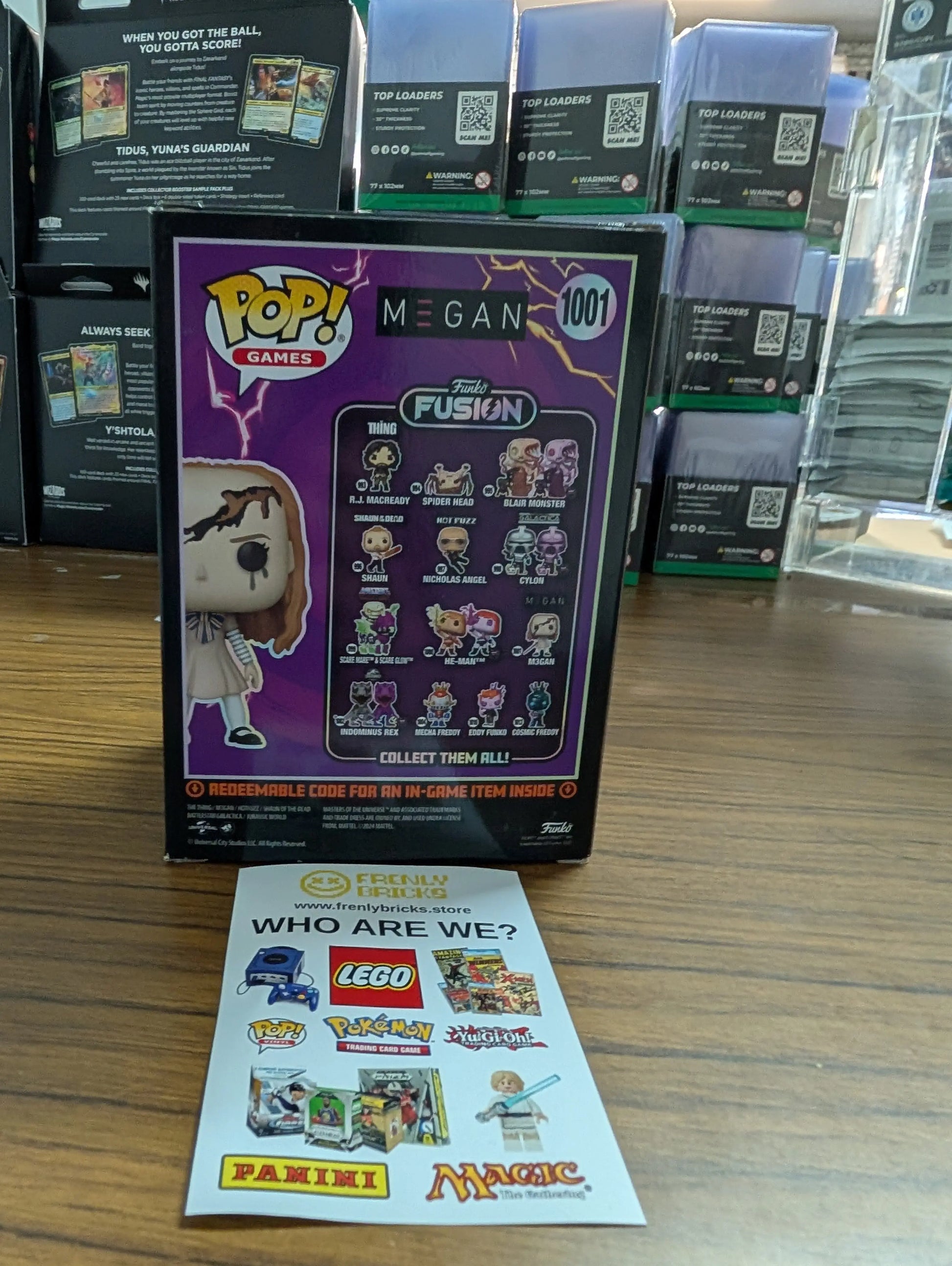 FUNKO Pop Vinyl M3gan #1001 FRENLY BRICKS - Open 7 Days