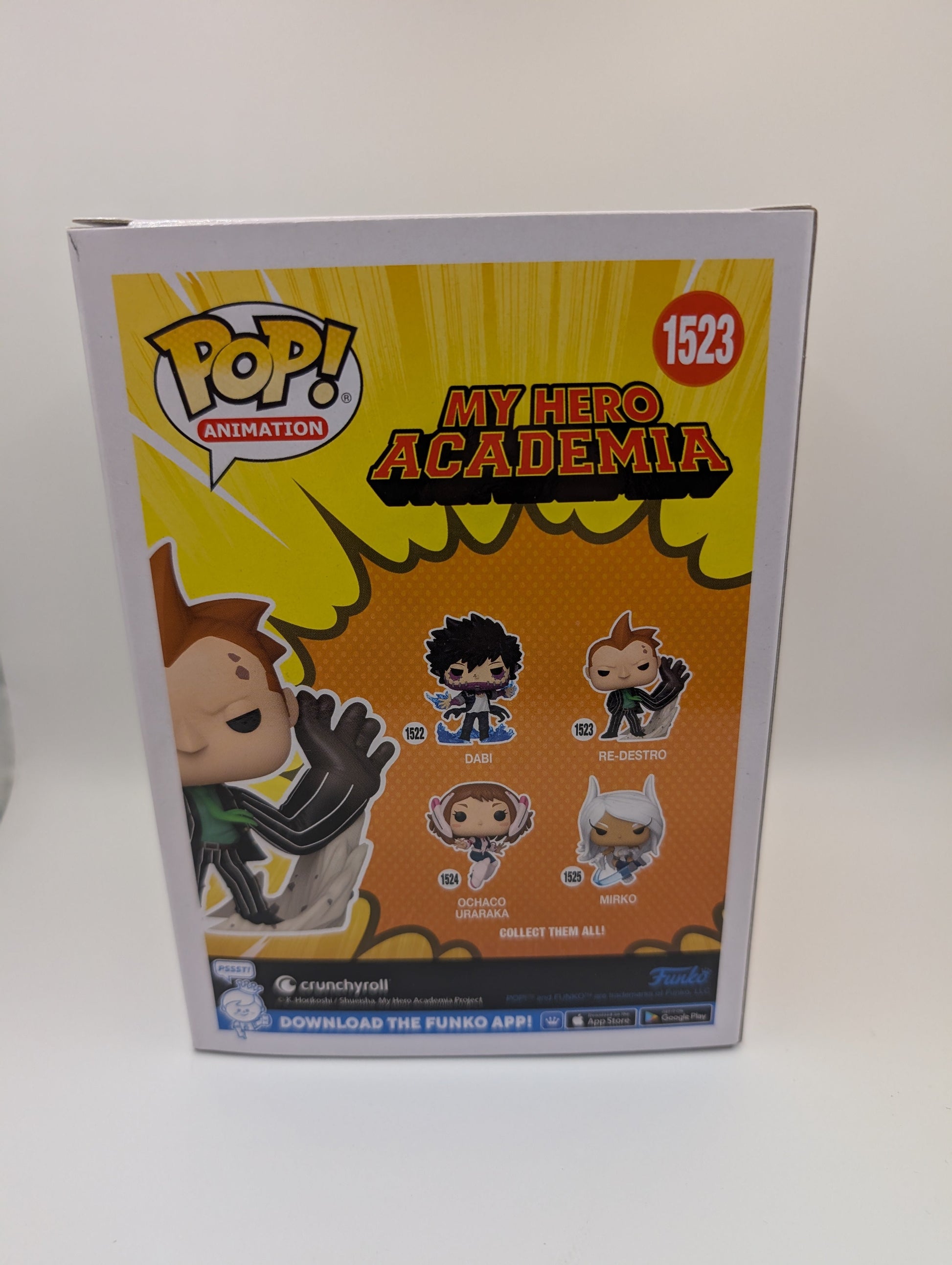 Funko Pop! Animation: My Hero Academia- Re-Destro #1523 FRENLY BRICKS - Open 7 Days