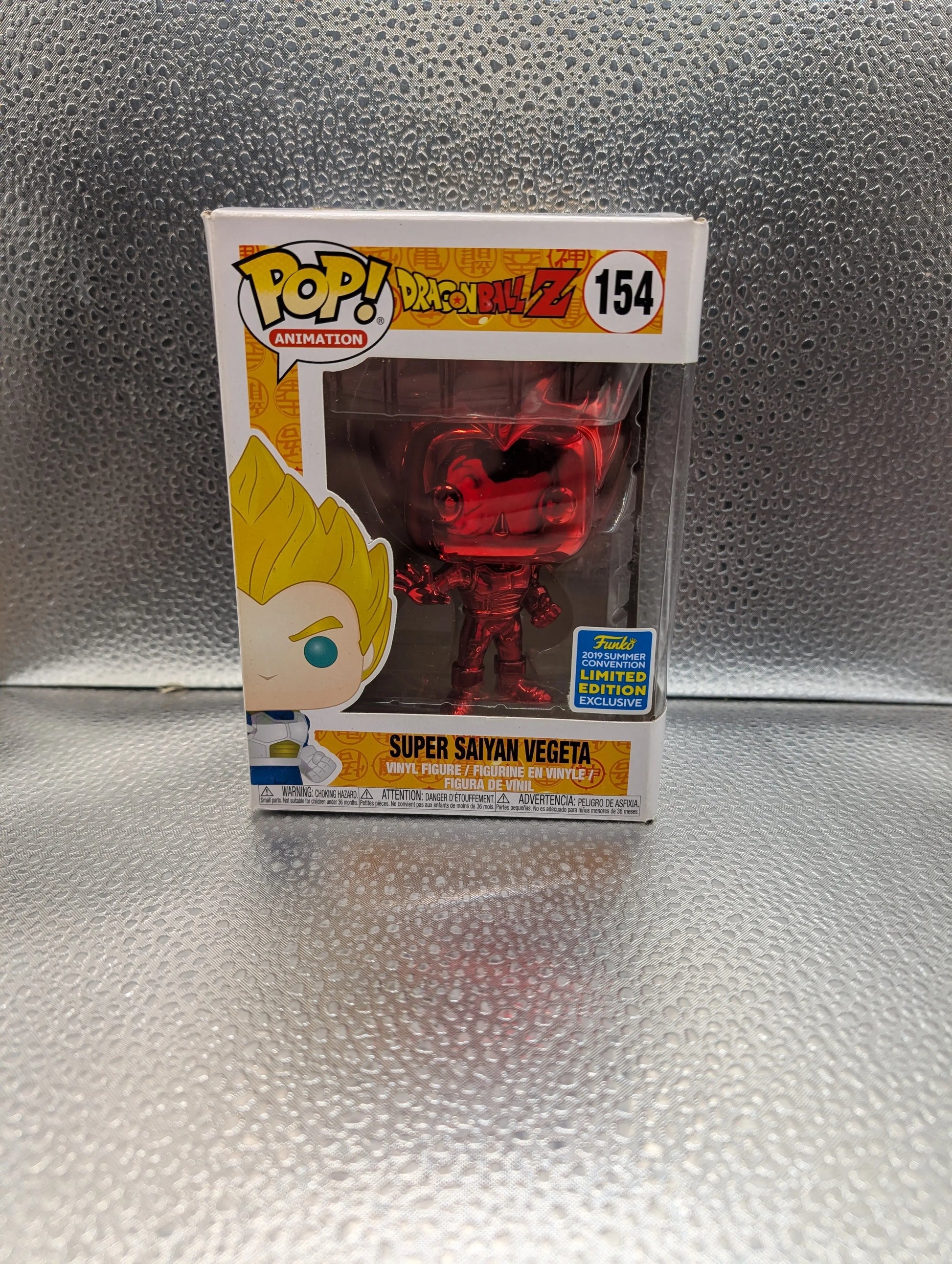 FUNKO Pop Vinyl Super Saiyan Vegeta #154 FRENLY BRICKS - Open 7 Days