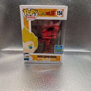 FUNKO Pop Vinyl Super Saiyan Vegeta #154 FRENLY BRICKS - Open 7 Days
