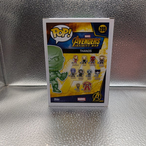 FUNKO Pop Vinyl Thanos Marvel #289 FRENLY BRICKS - Open 7 Days