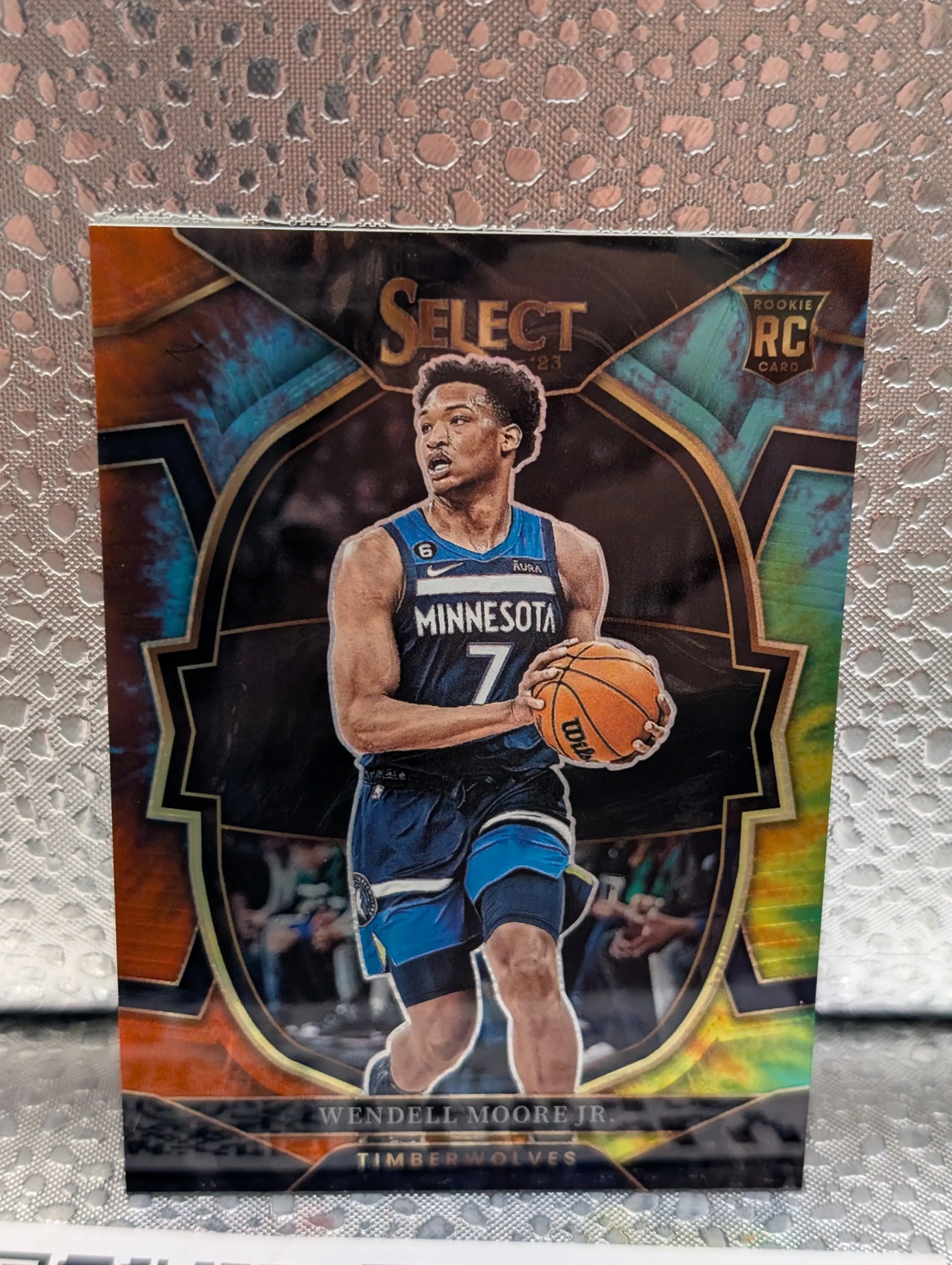 2022-23 Select Prizms Tie-Dye #73 Wendell Moore Jr. /25 FRENLY BRICKS - Open 7 Days