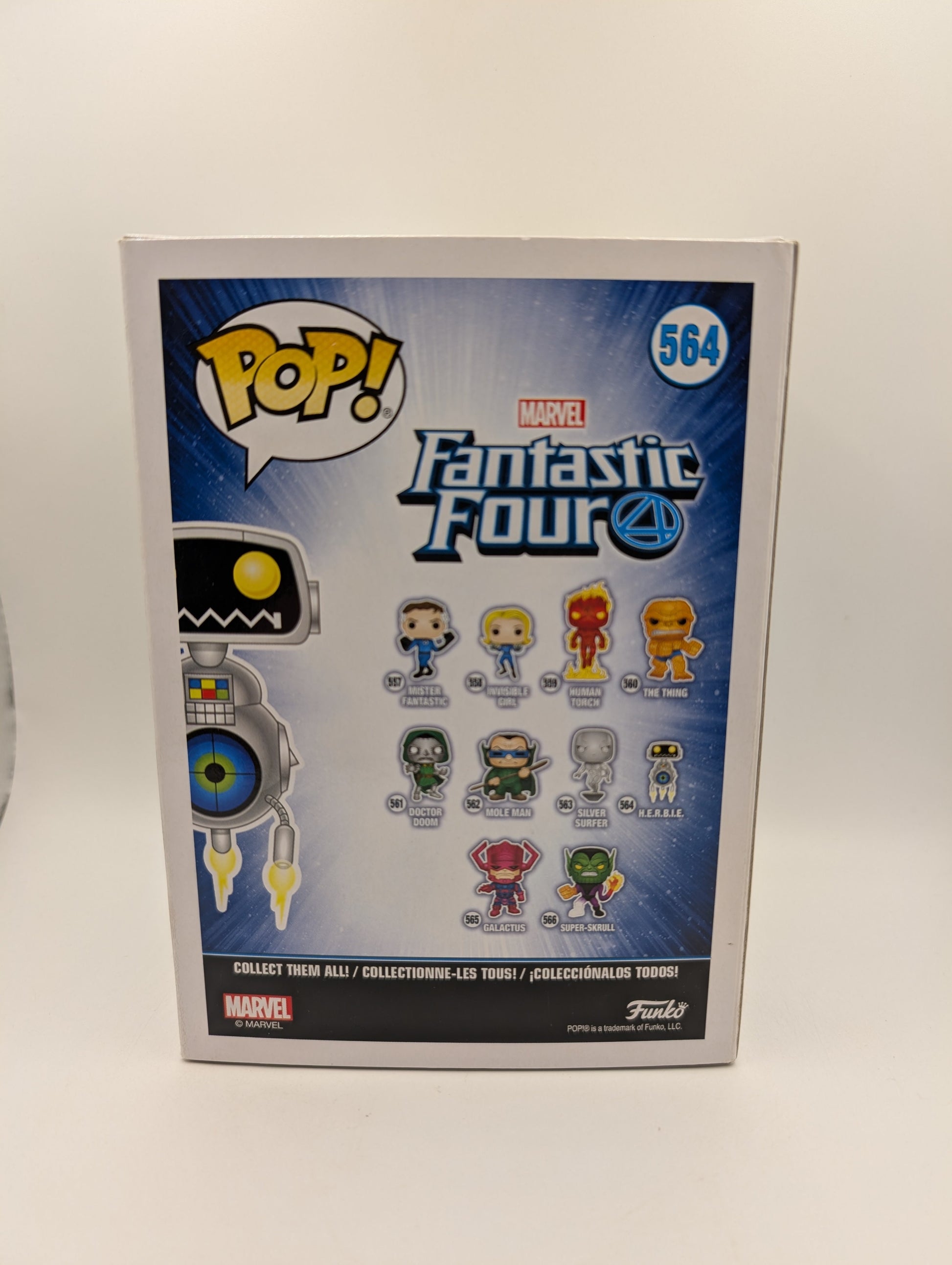 Funko Pop! Vinyl Figure Marvel Herbie #564 Fantastic Four FRENLY BRICKS - Open 7 Days