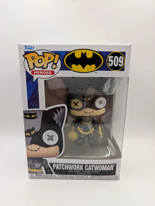DC Comics Batman Patchwork Catwoman Funko POP! Vinyl 509 FRENLY BRICKS - Open 7 Days
