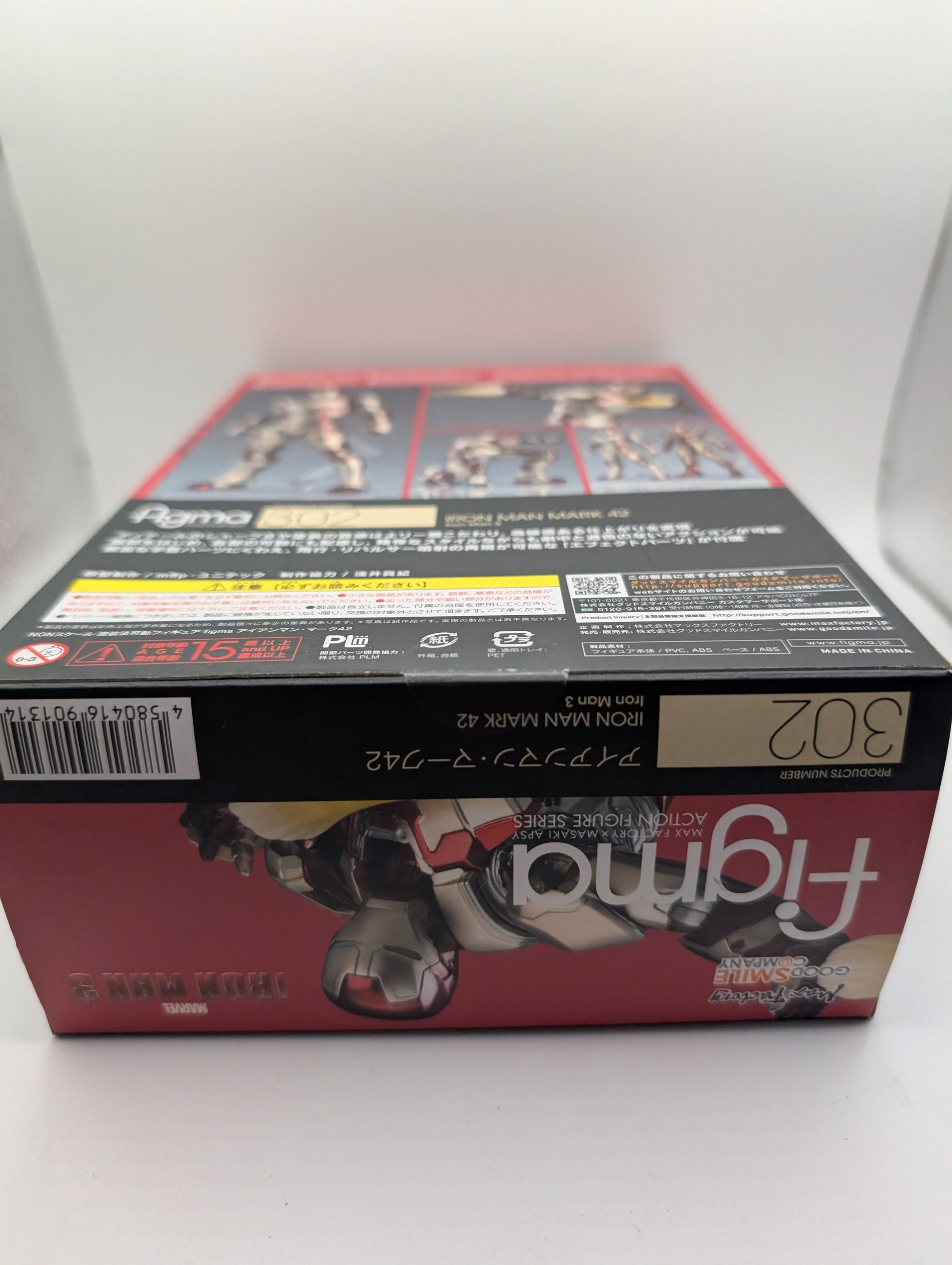 Figma 302 Iron Man Mark 42 Action Figure in box FRENLY BRICKS - Open 7 Days