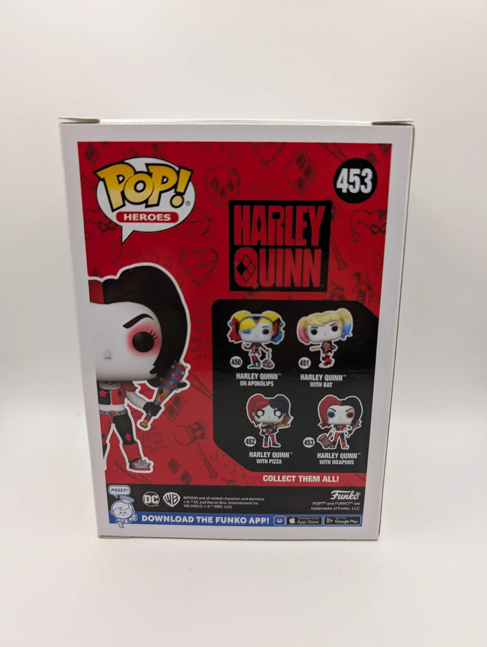 Funko Pop DC Harley Quinn with Weapons #453 Vinyl Figure FRENLY BRICKS - Open 7 Days image 3