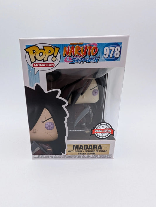 FUNKO POP! Animation: Naruto Shippuden MADARA 978 SE FRENLY BRICKS - Open 7 Days
