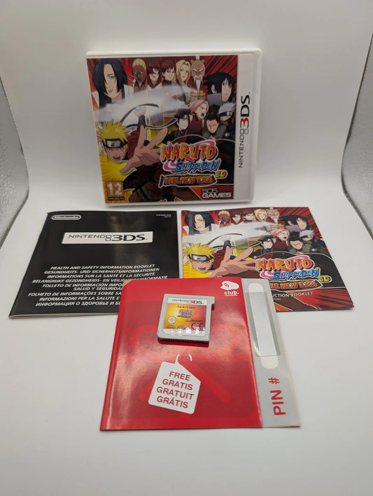 Naruto Shippuden 3D: The New Era - AUS PAL - Nintendo 3DS - Tested & Working FRENLY BRICKS - Open 7 Days